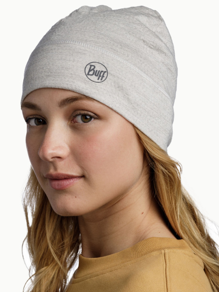 Шапка Buff Merino Lightweight (Solid Cloud)